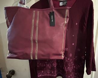 Ladies clothing and accessories. 