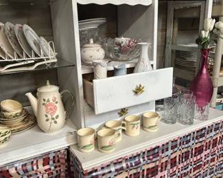Feminine colors and patterns for the ultimate shower or tea party 