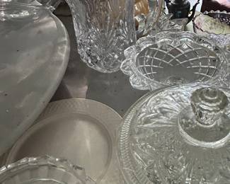 Large collection of leaded glass at liquidation prices