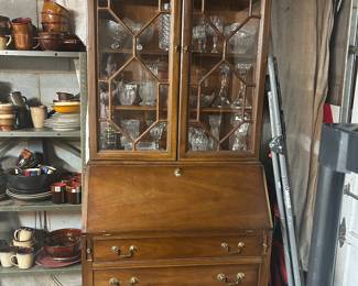 Gorgeous high end secretary/ hutch