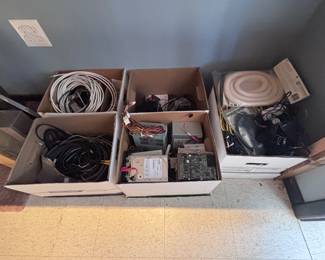 Hard drives cables & stuff