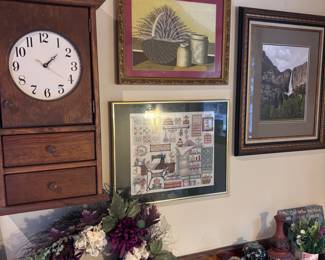 Clocks & pictures
