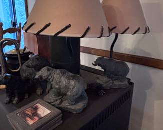 Bear lamps