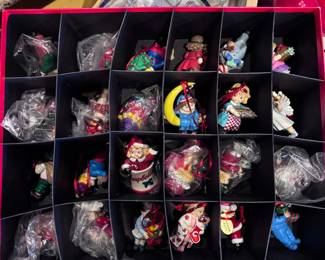 Campbells kids Christmas ornaments 