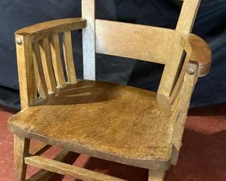Vintage Childrens Rocking Chair