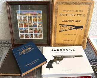 Western Theme Collectibles Stamps  Books