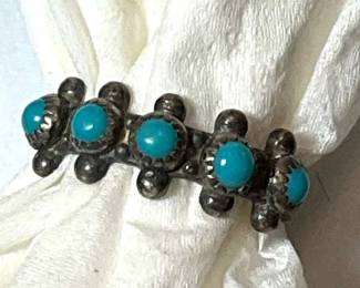 Bell Trading Post Sterling Turquoise Ring
