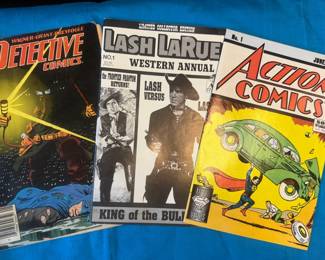50th Anniversary Action Comics No 1, Detective Comic, Lash LaRue Comic