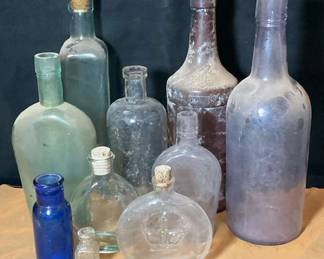 Vintage Bottle Collection