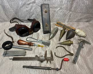 Brass Plumb Bobs And Other Tool Bench Oddities