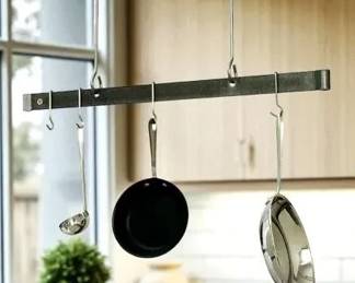 36 Enclume Offset Ceiling Bar Pot Rack