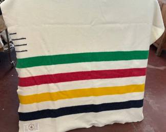Hudson Bay Four Point Blanket.
