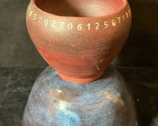 Random Number Sequence Pottery Bowl other