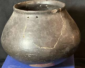 Pre Columbian Blackware Pot