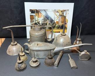 Vintage Oil Cans