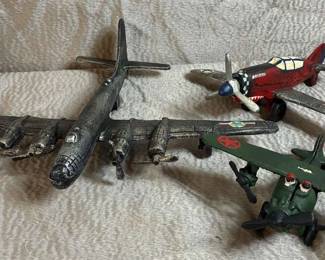 Cast Metal Airplanes