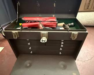 Duplex Tool Box With Tools