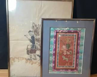 Asian Art Forbidden Stitch  Painting