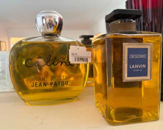 Caline Jean Patou Store Display, Crescendo Lanvin Store Display