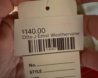 Otto J Ernst Weathervane