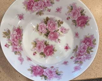 $15~ FLORAL ROSE BOWL
