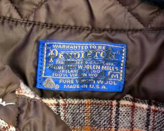 Pendleton flannel shirt