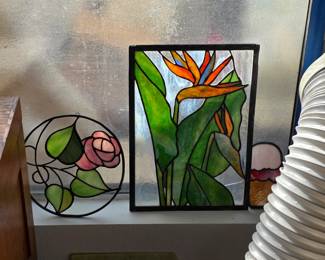 Stained glass panels