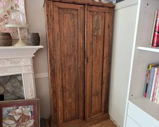 Vintage rustic cabinet