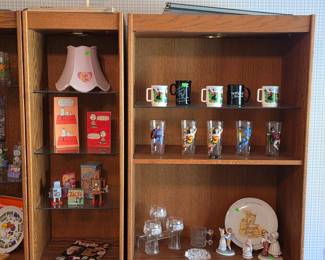 Popeye and DC Comics collectibles