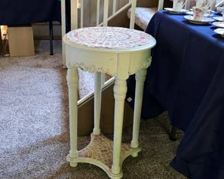 Gorgeous mosaic accent table