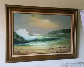 Winslow oil painting on canvas