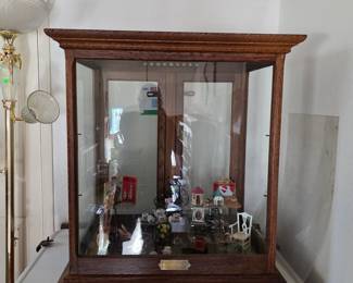 Antique cabinet by Grand Rapids Fixtures for Western Wholesale Drug Co. 