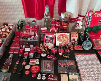 Vintage Coca Cola collectibles
