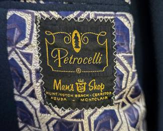 Vintage Petrocelli suit