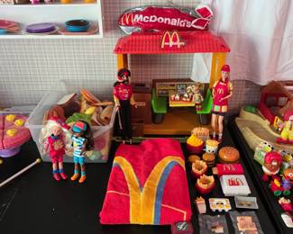 Vintage McDonald's toys and collectibles