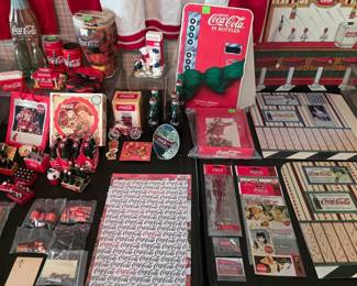Vintage Coca Cola collectibles