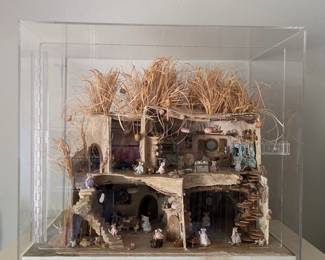 "Mouse Mansion" magazine featured miniature mouse diorama
