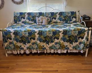 Fab Daybed with vintage fabric 