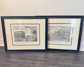 35 EuropeanPrintsPiazzadelColosseoChiesadiSMariaaTrevi