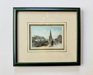 59 PrincesStreetEdinburghbyThomasNelsonFramedPrint