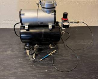 92 Elite175XAirbrushCompressorwRegulatorAirbrush