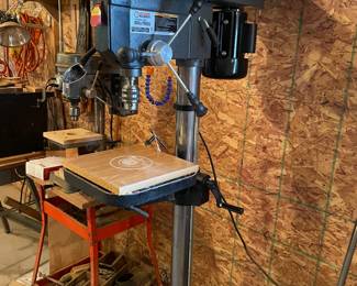 16 speed floor drill press by Central Machinery