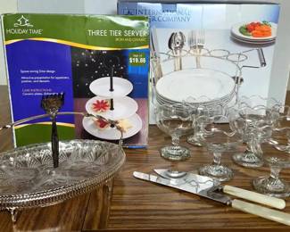 Hostess Serving Pieces