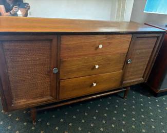 MidCentury Modern Dresser WMirror