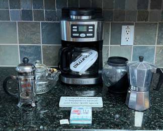 Gourmia Grind Brew, Moka Pot, French Press More