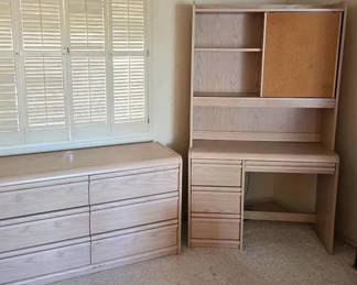 Light Colored Dresser Matching Desk