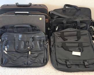 8 Hard Softsided Briefcases New Used