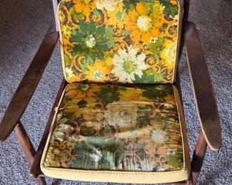MCM Chair With Original Fabric