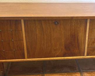 European MCM Wooden Console