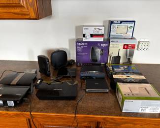 Assortment Of Computer Routers